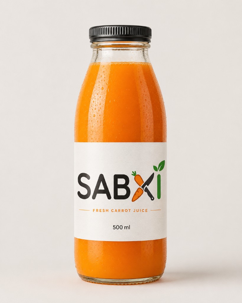 SABXI Fresh Carrot Juice — 500ml
